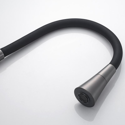 Shevanik Гибкий излив для смесителя S543T-3 SC13T Оружейная сталь от интернет-магазина Purezza 