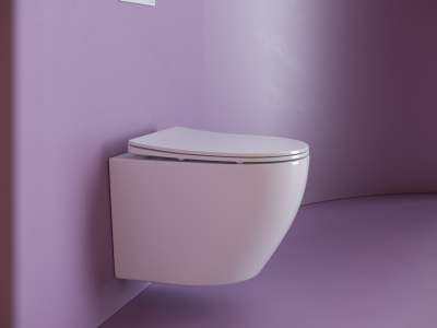 Ceramicanova Uno Rimless Подвесной унитаз CN11001 Белый от интернет-магазина Purezza 
