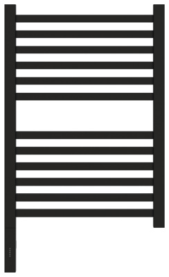 Сунержа Модус 3.0 Электрический полотенцесушитель 600х400 Матовый черный от интернет-магазина Purezza 