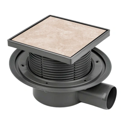 BettoserbТрап SIMPLY PERFECT MULTISIPHON 15x15 горизонтальный выпуск, 13000088B от интернет-магазина Purezza 