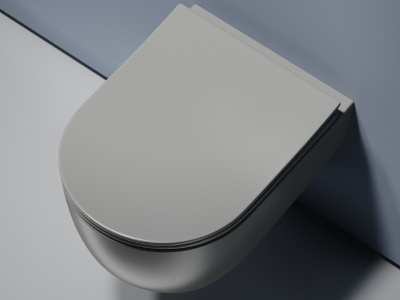 Ceramicanova Modena Rimless Подвесной унитаз CN6063MH Антрацит матовый от интернет-магазина Purezza 