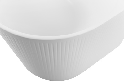 Belbagno Пристенная акриловая ванна в комплекте со сливом-переливом 170x79x58 BB412-1700-800-MATT Белый матовый от интернет-магазина Purezza 