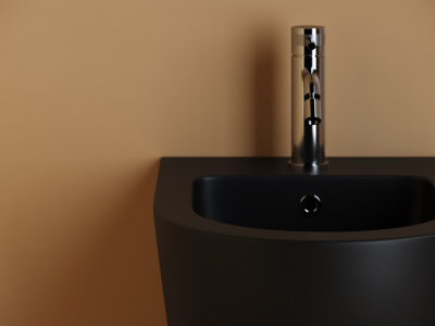 Ceramicanova Uno Подвесное биде CN11002MB Черный матовый от интернет-магазина Purezza 