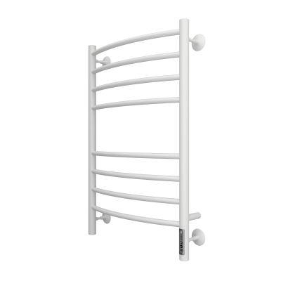 Terminus Классик П8 Электрический полотенцесушитель 800х500 4670078527592 Матовый белый от интернет-магазина Purezza 