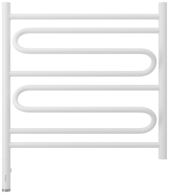 Сунержа Элегия 3.0 Электрический полотенцесушитель 600х600 Матовый белый от интернет-магазина Purezza 