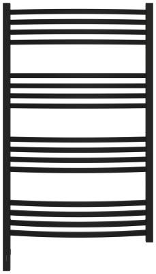 Сунержа Аркус 3.0 Электрический полотенцесушитель 1000х600 Матовый черный от интернет-магазина Purezza 