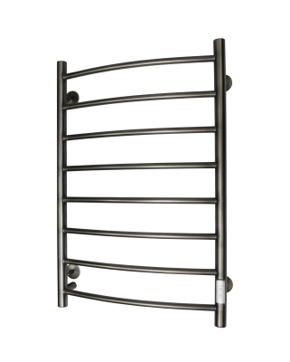 САНПРИЗ Классик Электрический полотенцесушитель 800х500 (подкл. универсальное) 11176ОС Оружейная сталь от интернет-магазина Purezza 