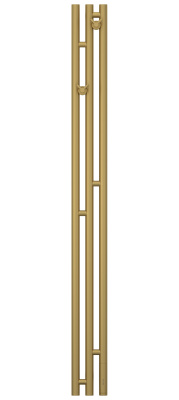 Сунержа Терция 3.0 Электрический полотенцесушитель 1500х106 Матовое золото от интернет-магазина Purezza 