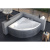 Excellent Glamour Акриловая ванна 150х150 WAEX.GLA15WH от интернет-магазина Purezza 