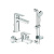 Ideal Standard BC264AA ESLA Промо комплект 3 в 1 (BC224AA+BC229AA+B2621AA) от интернет-магазина Purezza 