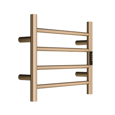 Maxonor IDEAL Электрический полотенцесушитель 350х500 PL-TRE10SS4-6 (50) Матовое золото от интернет-магазина Purezza 