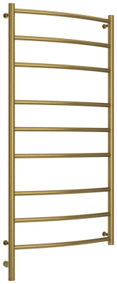 Сунержа Галант 3.0 Электрический полотенцесушитель 1200х600 Состаренная латунь от интернет-магазина Purezza 