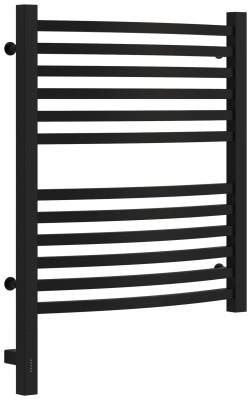 Сунержа Аркус 3.0 Электрический полотенцесушитель 600х500 Матовый черный от интернет-магазина Purezza 