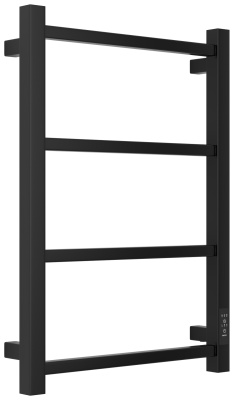 Сунержа Стилье Формат 26 Электрический полотенцесушитель 600х400 Матовый черный от интернет-магазина Purezza 