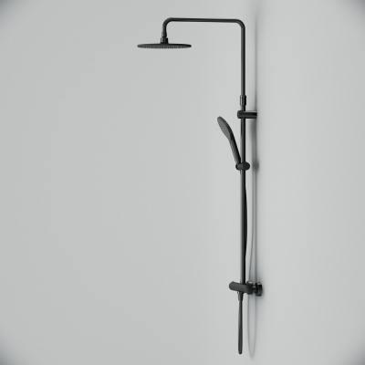 AM.PM Like Душевая система c термостатом F0780422 Черный от интернет-магазина Purezza 