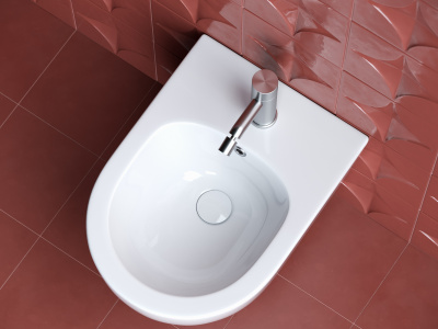 Ceramicanova Forma Подвесное биде CN3010 Белый от интернет-магазина Purezza 
