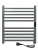 INDIGO Attic Полотенцесушитель электрический 600х500 LСLATCE60-50MGRt Серый от интернет-магазина Purezza 