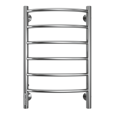 Terminus Классик П6 Электрический полотенцесушитель 650х400 Нержавеющая сталь от интернет-магазина Purezza 