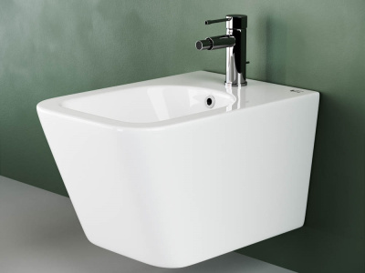 Ceramicanova Metric Подвесное биде CN3008 Белый от интернет-магазина Purezza 
