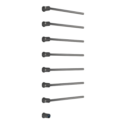 Maxonor MOOD Электрический полотенцесушитель 1105х600 PL-TRE08BR7-19 (60) Графит от интернет-магазина Purezza 