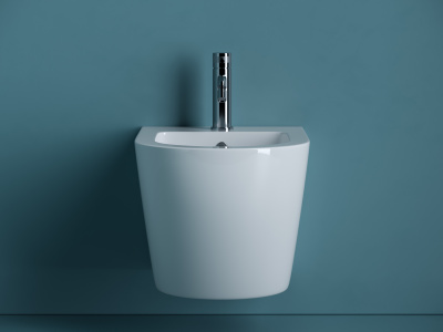Ceramicanova Uno Подвесное биде CN11002 Белый от интернет-магазина Purezza 