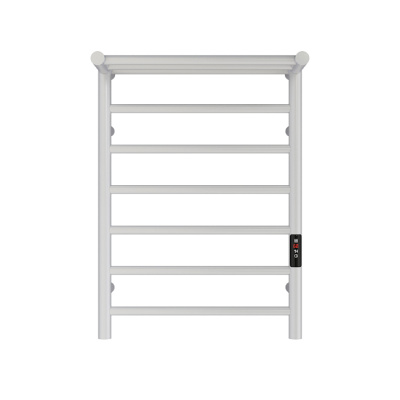 Maxonor IDEAL Электрический полотенцесушитель 680х500 PL-TRE11SS6-8 (50) Матовый белый от интернет-магазина Purezza 