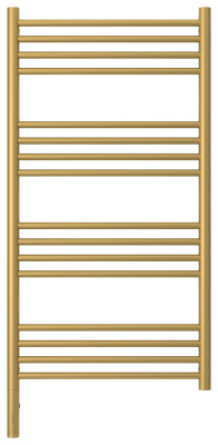 Сунержа Богема 3.0 прямая Электрический полотенцесушитель 1000х500 Матовое золото от интернет-магазина Purezza 