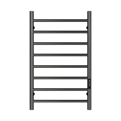 Maxonor IDEAL Электрический полотенцесушитель 800х500 PL-TRE10SS8-7 (50) Матовый черный от интернет-магазина Purezza 