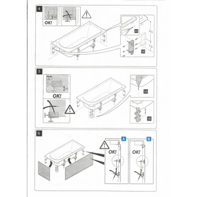 Ideal Standard I.LIFE Крепеж для фронтальной панели T482901 от интернет-магазина Purezza 