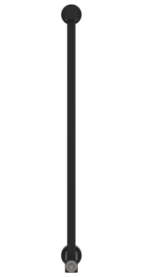 Сунержа Хорда 4.0 Электрический полотенцесушитель 600х166 31-0834-0600 Матовый черный от интернет-магазина Purezza 