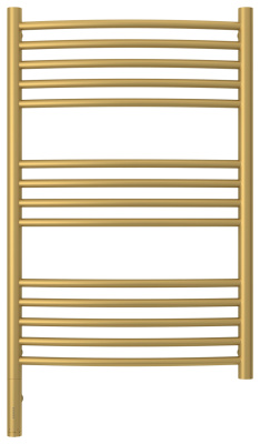 Сунержа Богема 3.0 выгнутая Электрический полотенцесушитель 800х500 Матовое золото от интернет-магазина Purezza 