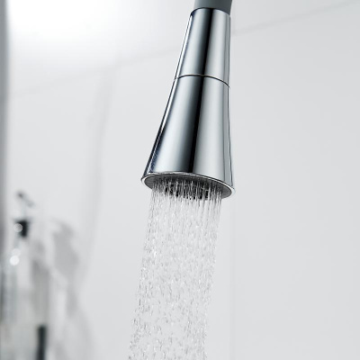 Shevanik Гибкий излив для смесителя S543-9 SC19 Хром/Серый от интернет-магазина Purezza 