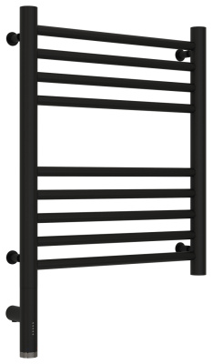 Сунержа Богема 3.0 прямая Электрический полотенцесушитель 500х400 Матовый черный от интернет-магазина Purezza 