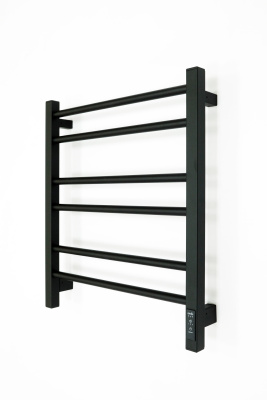 Grois Nex Электрический полотенцесушитель GR111 50х60 П6 9005 U Черный от интернет-магазина Purezza 