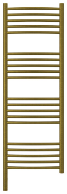 Сунержа Богема 3.0 выгнутая Электрический полотенцесушитель 1200х400 Состаренная бронза от интернет-магазина Purezza 