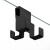 New Trendy NEW MODUS BLACK Душевое ограждение, длина 1200-1600 мм, глубина 800 мм, профиль черный матовый, стекло прозрачное, толщина стекла 8 мм от интернет-магазина Purezza 
