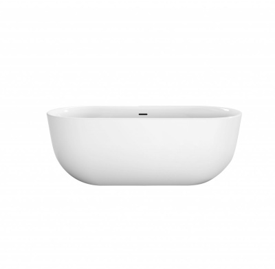 Belbagno Овальная акриловая ванна в комплекте со сливом-переливом 180x80x58 BB706-1800-800 от интернет-магазина Purezza 