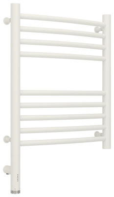 Сунержа Богема 3.0 выгнутая Электрический полотенцесушитель 500х400 Матовый белый от интернет-магазина Purezza 