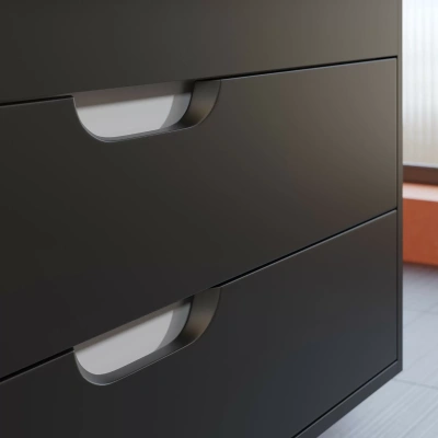 Uperwood Modul Тумба под раковину для ванной (100 см, подвесная) 2930205155 Черный от интернет-магазина Purezza 