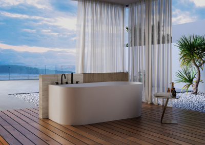ABBER Акриловая ванна 170x78x58 AB9496-1.7 L от интернет-магазина Purezza 