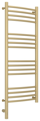 Сунержа Богема 3.0 выгнутая Электрический полотенцесушитель 1000х400 Матовая шампань от интернет-магазина Purezza 