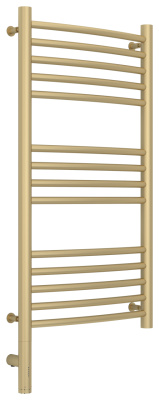 Сунержа Богема 3.0 выгнутая Электрический полотенцесушитель 800х400 Матовая шампань от интернет-магазина Purezza 