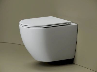 Ceramicanova Амато (Amato) Унитаз подвесной торнадо, с сиденьем микролифт, белый. арт. CN4013T от интернет-магазина Purezza 