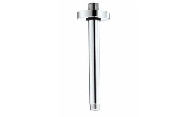 BOSSINI Apice Верхний душ 280 мм, с потолочным кронштейном 300 мм H31430G.094 Шлифованный никель от интернет-магазина Purezza 