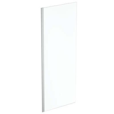 Ideal Standard CONNECT 2 Wetroom panel Фиксированная панель, длина 800 мм, цвет профиля серебристый, стекло прозрачное от интернет-магазина Purezza 