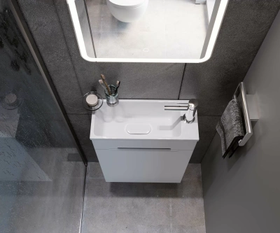 Uperwood Modul Раковина для ванной полувстраиваемая 2911020337 Белый от интернет-магазина Purezza 