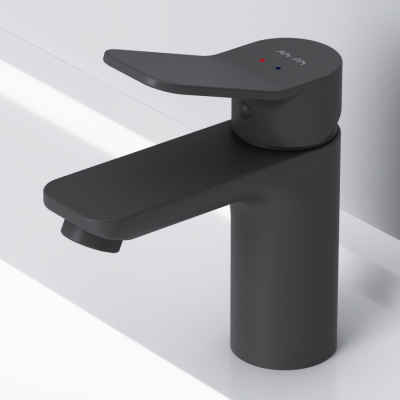 AM.PM X-Joy Смеситель для раковины F85A02122 Черный от интернет-магазина Purezza 