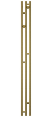 Сунержа Терция 3.0 Электрический полотенцесушитель 1500х106 Состаренная бронза от интернет-магазина Purezza 