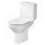 Cersanit City new clean on Унитаз с бачком безободковый, сиденье с микролифтом тонкое, S-KO-CIT011-3/5-COn-S-DL-w от интернет-магазина Purezza 