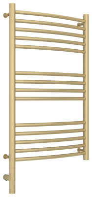 Сунержа Богема 3.0 выгнутая Электрический полотенцесушитель 800х500 Матовая шампань от интернет-магазина Purezza 